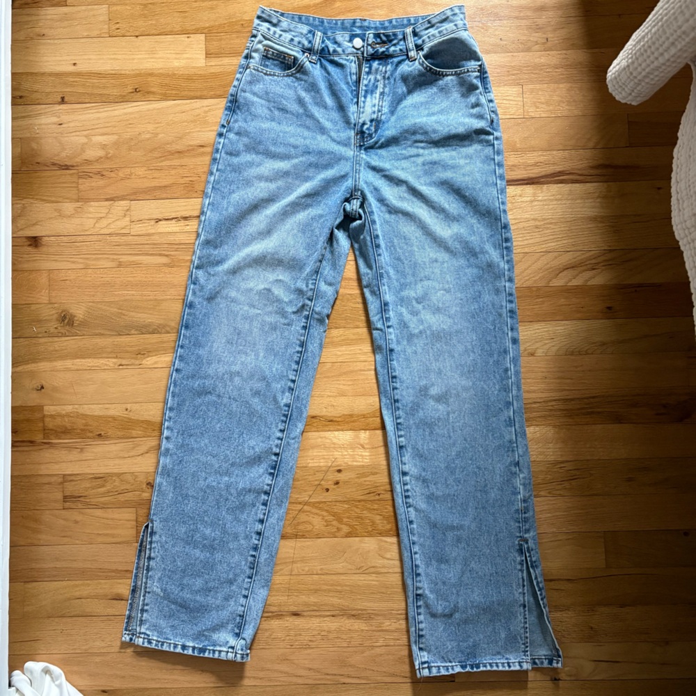 SHEIN Blue Denim Jeans